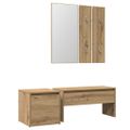 VidaXL Sada nábytku do predsiene Artisan Oak Engineered Wood