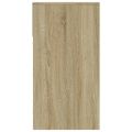 vidaXL Konzolový stolík dub sonoma 100x39x75 cm spracované drevo
