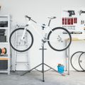 vidaXL Stojan na opravu bicykla skladací nastaviteľný 108-188 cm oceľ