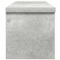 vidaXL kuchynské stojany stohovateľné 2 ks betónovo sivá 50x15x16 cm