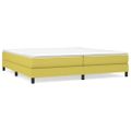 vidaXL Boxspring posteľ s matracom zelená 200x200 cm látka
