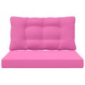 vidaXL Vankúš na vonkajšiu pohovku Polyester Ružová 80 x 68,5 cm