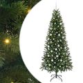 vidaXL Umelý vianočný stromček Zelená 210 cm PE a PVC