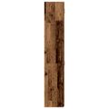 vidaXL Servírovacia skriňa 2 ks Staré drevo 50 x 41 x 225 cm