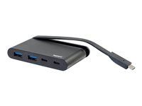 USB A x 2, USB C a Power Delivery - Rozbočovač - 2 x SuperSpeed USB 3.0 + 2 x USB-C - desktop