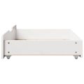 vidaXL Zásuvky pod posteľ 2 ks biele 80x55x17 cm masívna borovica