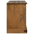 VidaXL TV skrinka HALDEN 2 posuvne dvere 150x40x60 cm Masiv