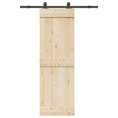 vidaXL Kovanie na posuvné dvere čierne 152,5 cm oceľové