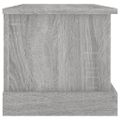 vidaXL Úložný box sivý sonoma 50x30x28 cm spracované drevo