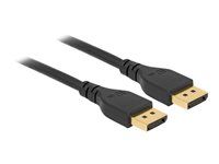 Kábel DisplayPort - DisplayPort (M) do DisplayPort (M) - DisplayPort 1.4 - 2 m - podpora 8K - čierna