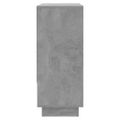 vidaXL Komoda betónovosivá 97x31x75 cm drevotrieska