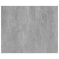 vidaXL Prídavné police 8 ks, betónovo sivé 60x50x1,5 cm, drevotrieska
