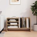 vidaXL Skrinka na gramofónové platne Remeselný dub 78,5 x 35 x 45 cm