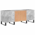 vidaXL Skrinka na platne betónovosivá 121x38x48 cm kompozitné drevo