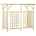 vidaXL Záhradná pergola pre tri koše impregnovaná borovica