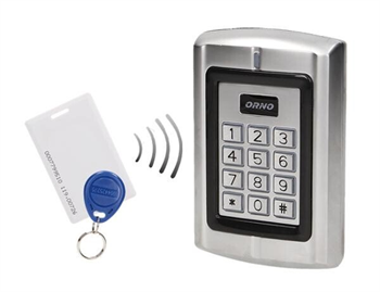 Kódový zámok s čítačkou kariet ORNO OR-ZS-802 , IP44 Kódový zámek s čtečkou karet ORNO OR-ZS-802 , IP44