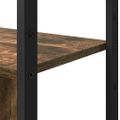 vidaXL Regál na knihy 80 x 30 x 155,5 cm Kompozitné drevo Dymová dub