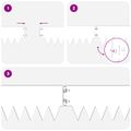 vidaXL Obrubník trávnika 10 ks 103 x 15 cm Oceľ Strieborná