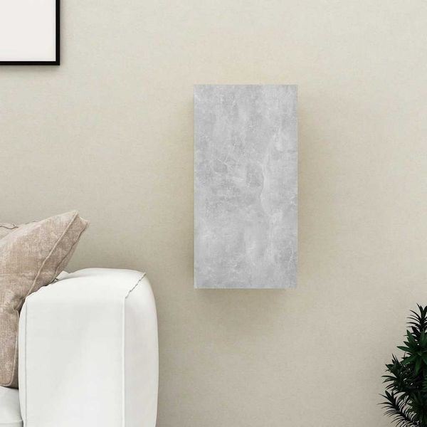 vidaXL TV skrinka, betónovo sivá 30,5x30x60 cm, kompozitné drevo