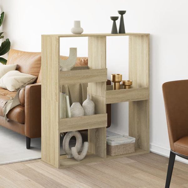 vidaXL Deliaca stena dub sonoma 100x33x115 cm kompozitné drevo