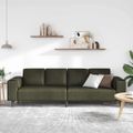 vidaXL Pohovka do obývačky Armádna zelená 250 x 77 x 76 cm