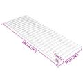 vidaXL Náhradné lamely k posteli s 24 lamelami 70x200 cm