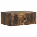 vidaXL Nočný stolík Dymový dub 49 x 34,5 x 20 cm Kompozitné drevo