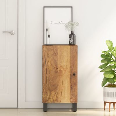 vidaXL Komoda s dvierkami 40x31x75 cm masívne mangovníkové drevo