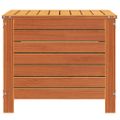 vidaXL Záhradná taburetka voskovohnedá 62x63,5x53,5cm borovicový masív