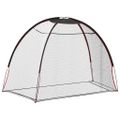 vidaXL Pomôcka na tréning golfu Čierna 314 x 150 x 206 cm Polyester