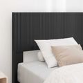 vidaXL Posteľový rám s úložným priestorom a čelom Čierna 90 x 200 cm