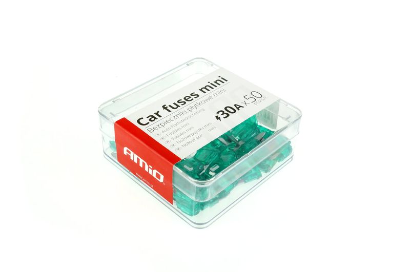 Autopoistky MINI puzdro 50 ks 30A