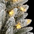 vidaXL Umelý vianočný stromček 300 LED a snehové vločky 180 cm