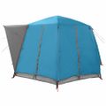 vidaXL Stan pre 6 osôb so strechou Modrá 425 x 396 x 222 cm