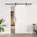 vidaXL Posuvné dvere ORKDAL 83 x 202 cm Borovicový masív