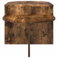 vidaXL Konferenčný stolík Dymový dub 100 x 50 x 40 cm Kompozitné drevo