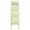 vidaXL Záhradná pergola s lavičkou 130x60x230 cm, impregnovaná borovica
