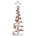 vidaXL LED vianočný stromček s ozdobami 100 LED teplá biela 150 cm