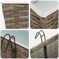vidaXL Zábradlie 2 ks Sivá 80 x 17 x 17 cm Kov