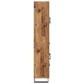 vidaXL Highboard 2 ks Staré drevo 69,5 x 34 x 180 cm Kompozitné drevo