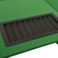 vidaXL Pokrový stôl pre 10 hráčov so zásobníkom zelený 160x80x75 cm