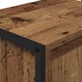 vidaXL Kúpeľňová skriňa Staré drevo 60 x 30 x 60 cm Kompozitné drevo