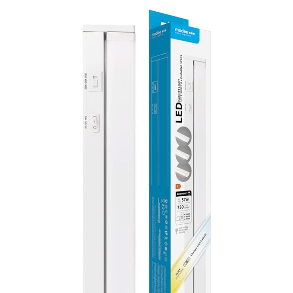 Modee Cabinet LED svietidlo do kuchyne 8W 556mm 750lm 3CCT spínač+stmievač (ML-CL3CCT8W56)