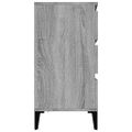 vidaXL Komoda sivý dub sonoma 60x35x70 cm spracované drevo