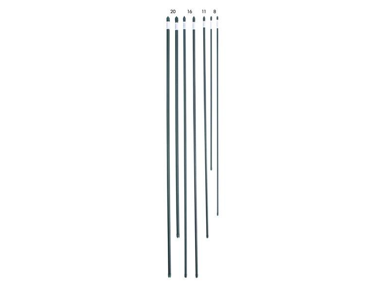 Tyč 11mm/120cm oceľ + PE