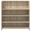 vidaXL Recepčný pult, dub sonoma, 100x50x103,5 cm, imitácia dreva