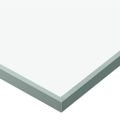 vidaXL Posuvné dvere ESG sklo a hliník 90x205 cm strieborné