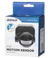 Snímač pohybu PIR ORNO OR-CR-201/B, 180°, IP44, dosah 12 m, čierna Snímač pohybu PIR ORNO OR-CR-201/B, 180° , IP44, dosah 12 m, čierna