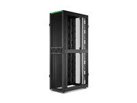 Stojanový rozvádzač skriňový - 2258H x 600W x 1070D mm, s bočnicami - podlahové prevedenie - čierna - 48U - 19" - kompatibilný s TAA - pre P/N: SMT1000RM1U, SMT750RM1U, SRTL10KRM4UT, SRTL5KRM2UI-HW, SRTL5KRM2UT-HW, SRTL8KRM4UT