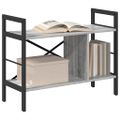 vidaXL Regál na knihy 3 úrovní 75 x 30 x 58,5 cm Kompozitné drevo